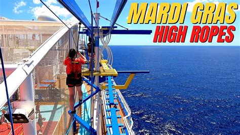 Reach New Heights on Carnival Magic's Exciting Ropes Course